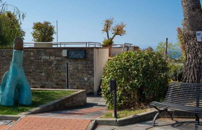 Casa de 2 quartos em Cipressa com jardim e terraço - Foto 15