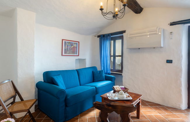 Casa de 2 quartos em Cipressa com jardim e terraço - Foto 8