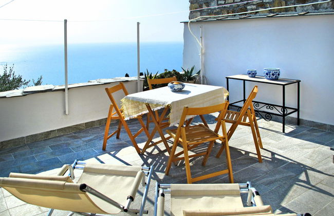 Casa de 2 quartos em Cipressa com jardim e terraço - Foto 13