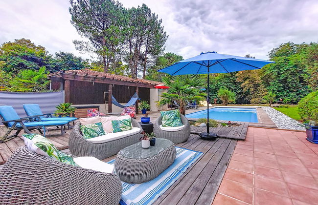 Casa de 5 quartos em Saint-Vincent-de-Paul com piscina privada e jardim - Foto 35