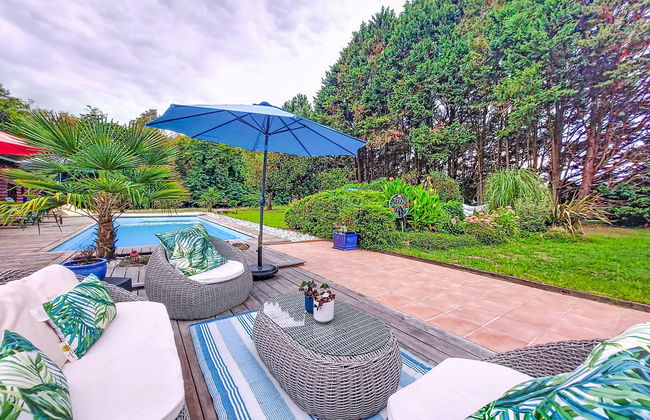 Casa de 5 quartos em Saint-Vincent-de-Paul com piscina privada e jardim - Foto 33