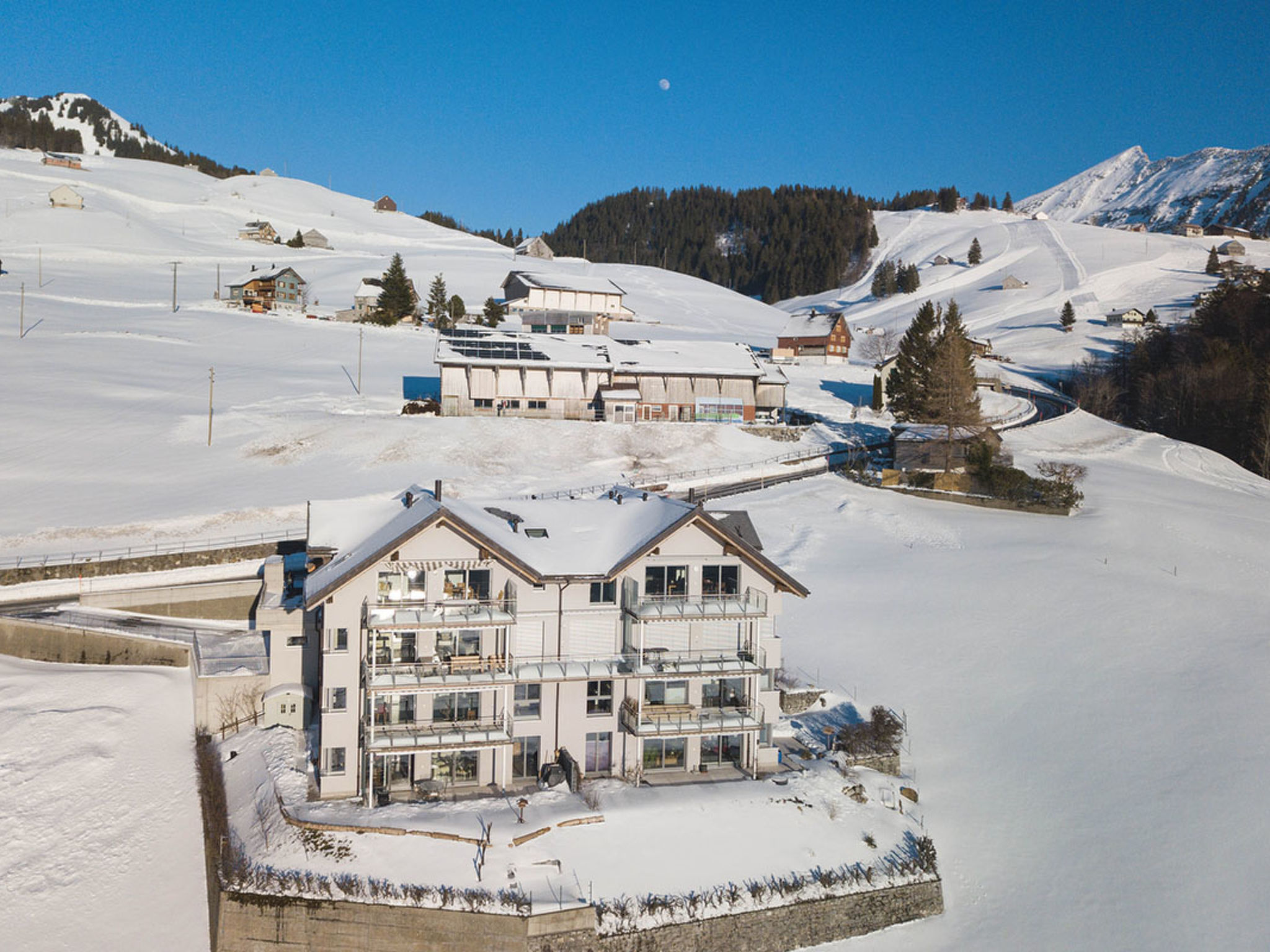 Photo 19 - Appartement de 3 chambres à Amden avec vues sur la montagne