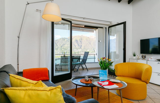 Apartamento de 3 quartos em Gambarogno com piscina e jardim - Foto 9
