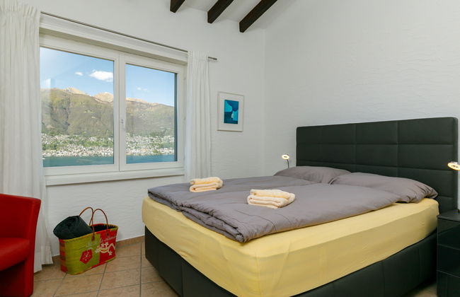 Apartamento de 3 quartos em Gambarogno com piscina e jardim - Foto 19