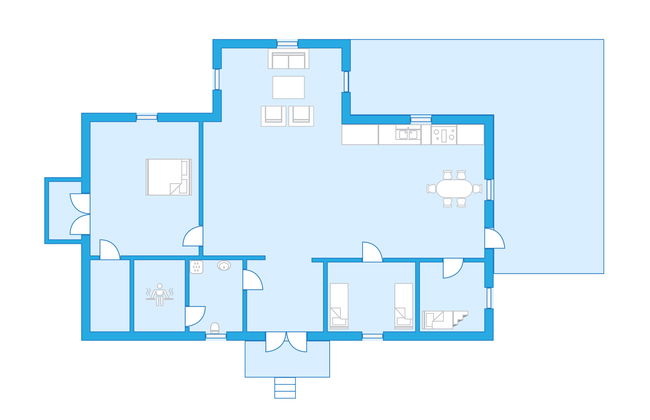 Casa de 4 quartos em Valdemarsvik com jardim e terraço - Foto 16