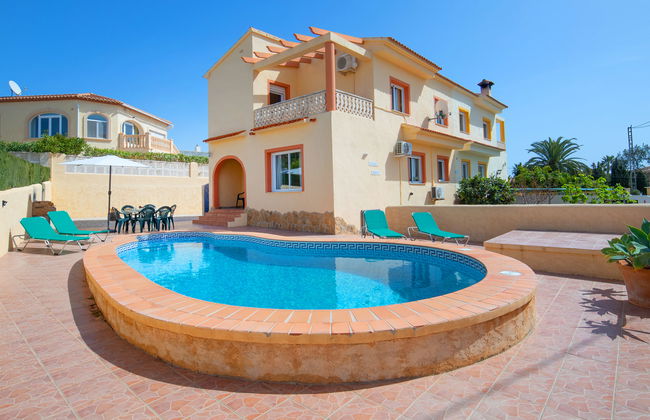 Casa de 5 quartos em Calp com piscina privada e jardim - Foto 20