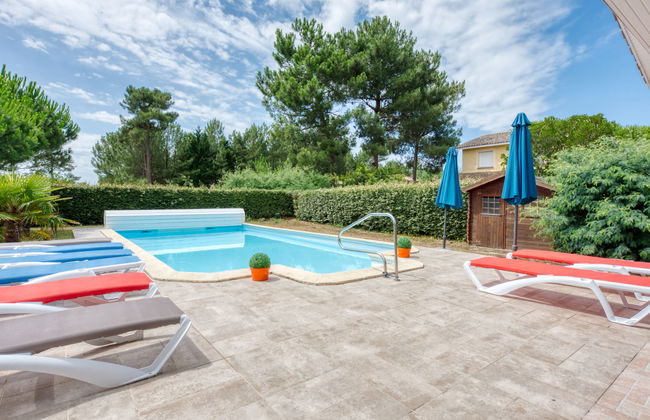 Casa de 4 quartos em Vendays-Montalivet com piscina privada e jardim - Foto 21