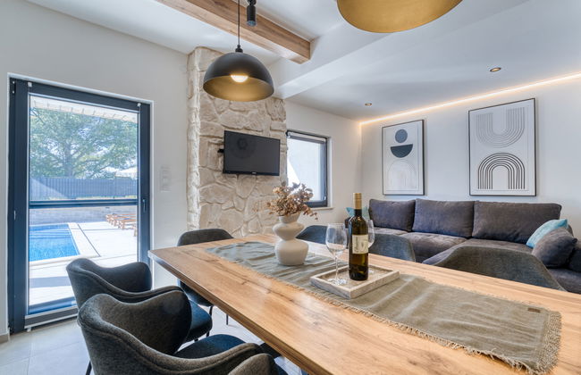 Casa de 5 quartos em Malinska-Dubašnica com piscina privada e jardim - Foto 10