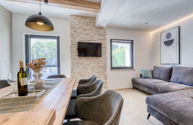 Casa de 5 quartos em Malinska-Dubašnica com piscina privada e jardim - Foto 4