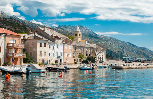 Appartamento con 1 camera da letto a Karlobag con piscina e terrazza - Foto 18