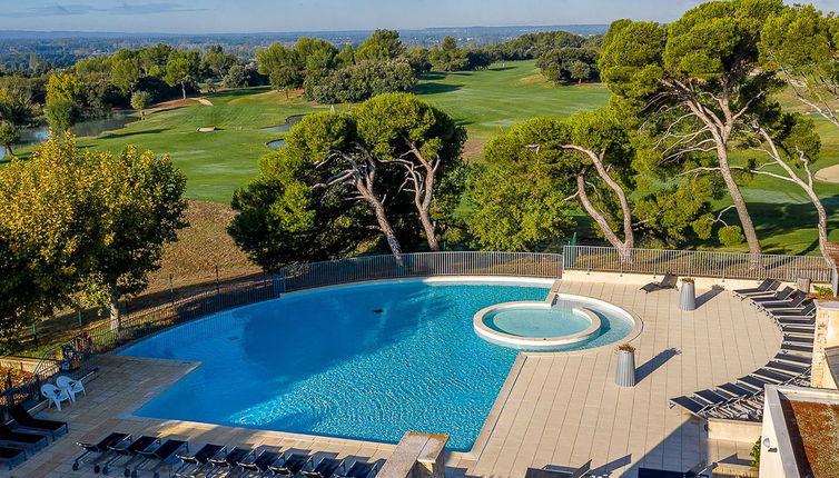 Foto 1 - Appartamento con 1 camera da letto a Saumane-de-Vaucluse con piscina e giardino