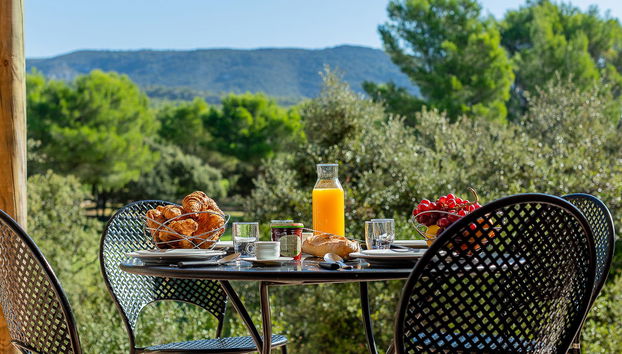 Apartment mit 2 Schlafzimmern in Saumane-de-Vaucluse mit schwimmbad und garten - Foto 3