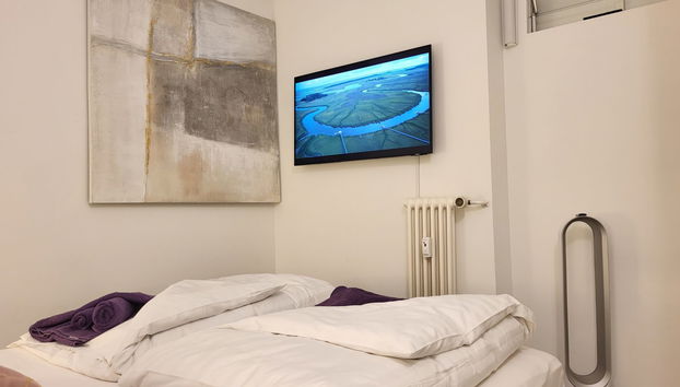 Apartamento de 2 quartos em Bissone com piscina e jardim - Foto 4