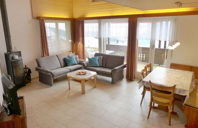 Apartamento de 3 quartos em Beatenberg com jardim - Foto 5