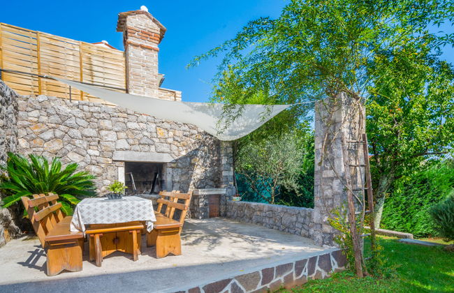 Casa de 1 quarto em Opatija com jardim e terraço - Foto 15
