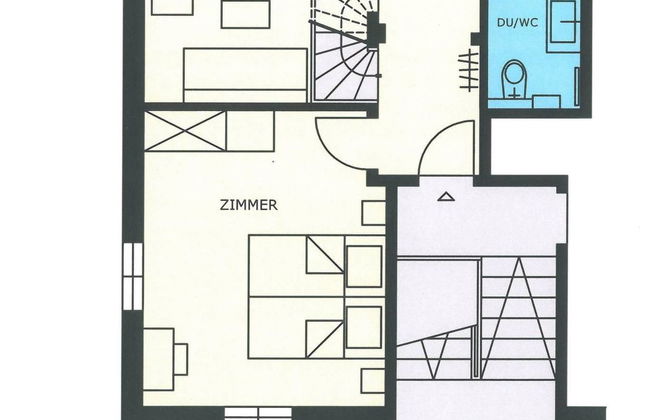 Apartment mit 2 Schlafzimmern in Saas-Almagell mit garten - Foto 4