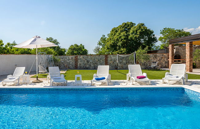 Casa de 4 quartos em Novigrad com piscina privada e jardim - Foto 29