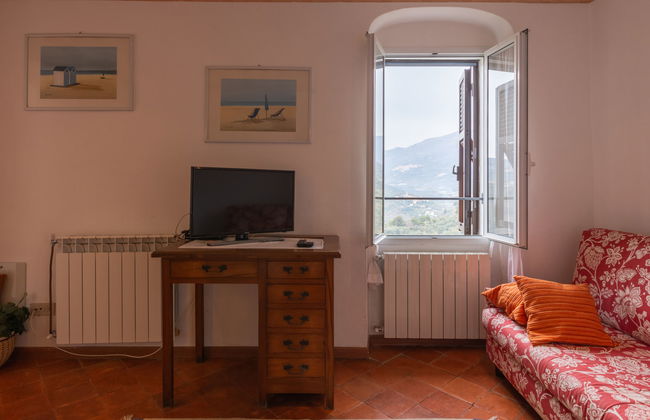 Apartamento de 1 quarto em Civezza com jardim e terraço - Foto 3
