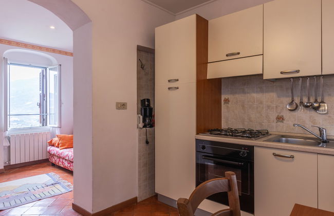 Apartamento de 1 quarto em Civezza com jardim e terraço - Foto 10