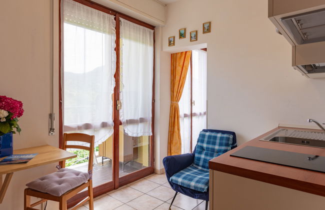 Apartamento de 1 quarto em Germignaga com piscina e jardim - Foto 4
