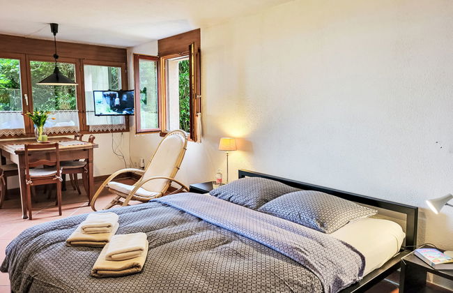 Apartamento de 1 quarto em Rovio com jardim - Foto 1