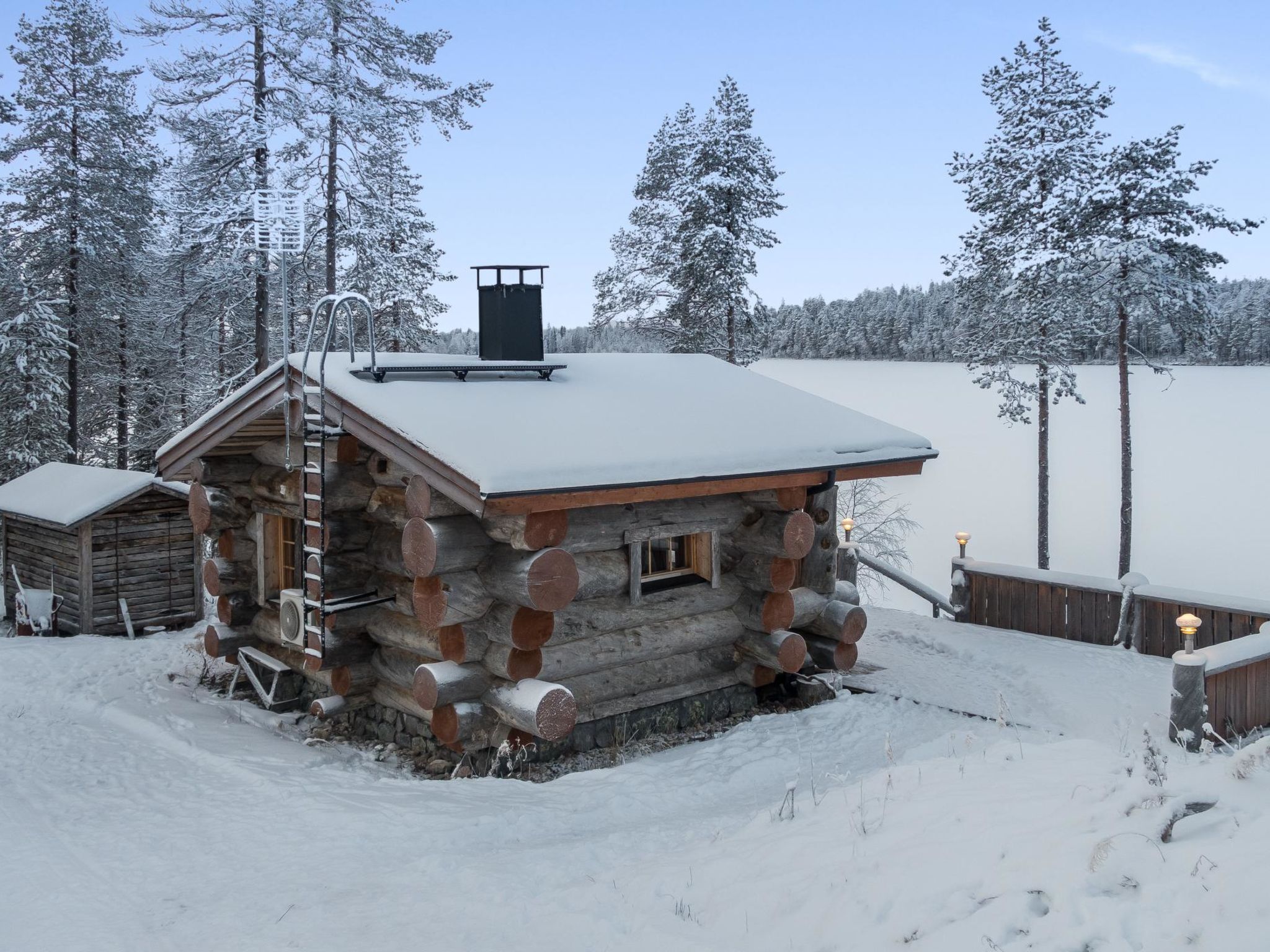 Foto 30 - Haus mit 2 Schlafzimmern in Kuusamo mit sauna und blick auf die berge