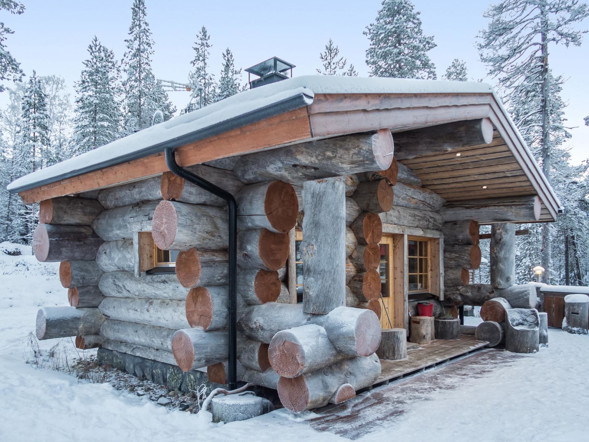 Foto 32 - Casa de 2 quartos em Kuusamo com sauna e vista para a montanha