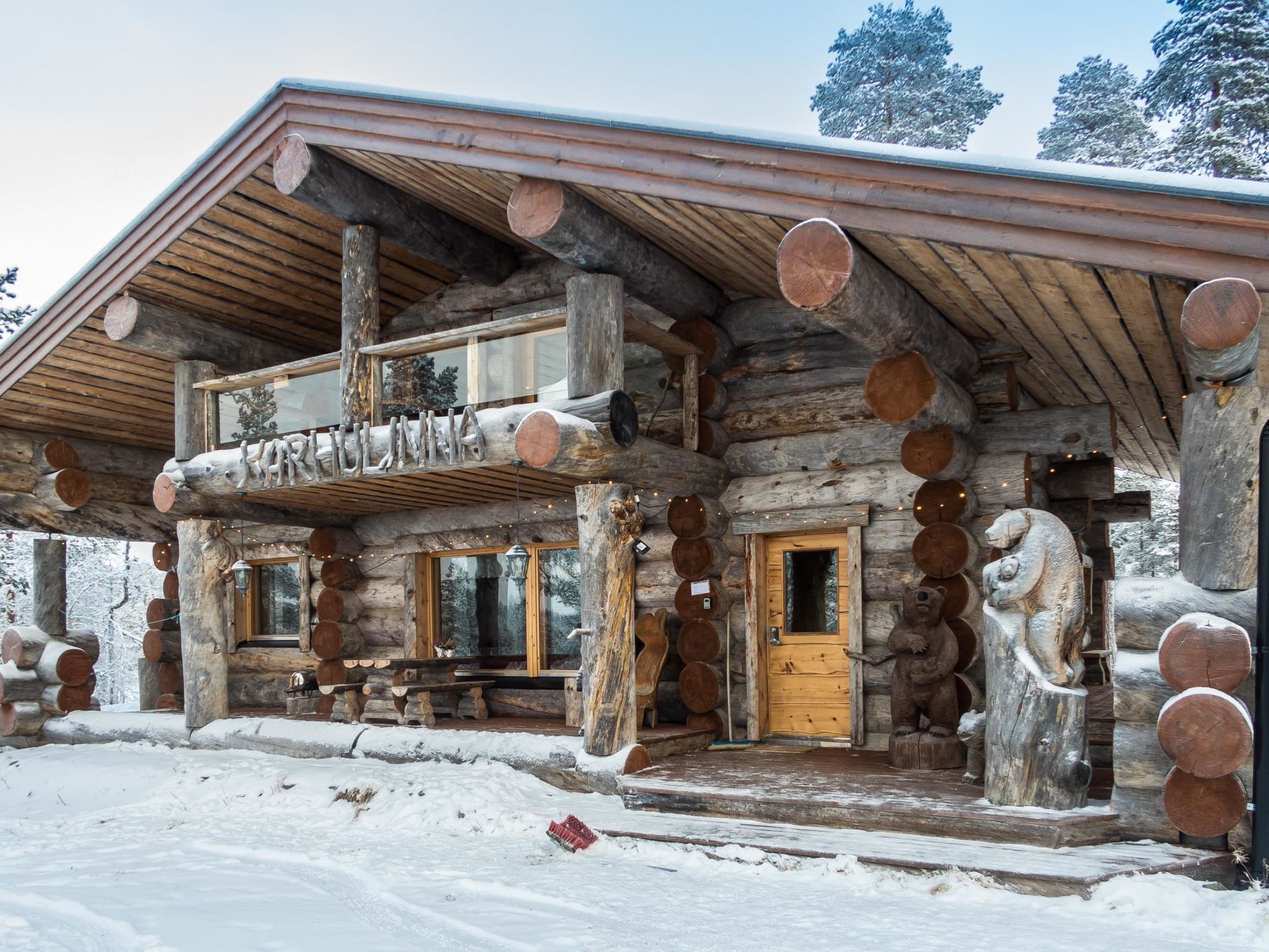 Foto 3 - Haus mit 2 Schlafzimmern in Kuusamo mit sauna und blick auf die berge