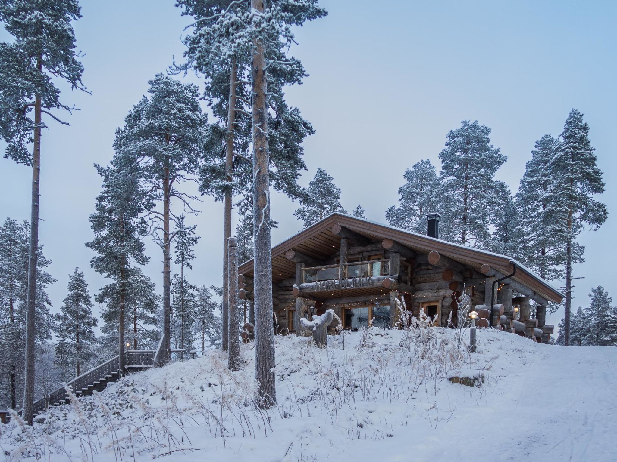 Foto 42 - Casa con 2 camere da letto a Kuusamo con sauna e vista sulle montagne