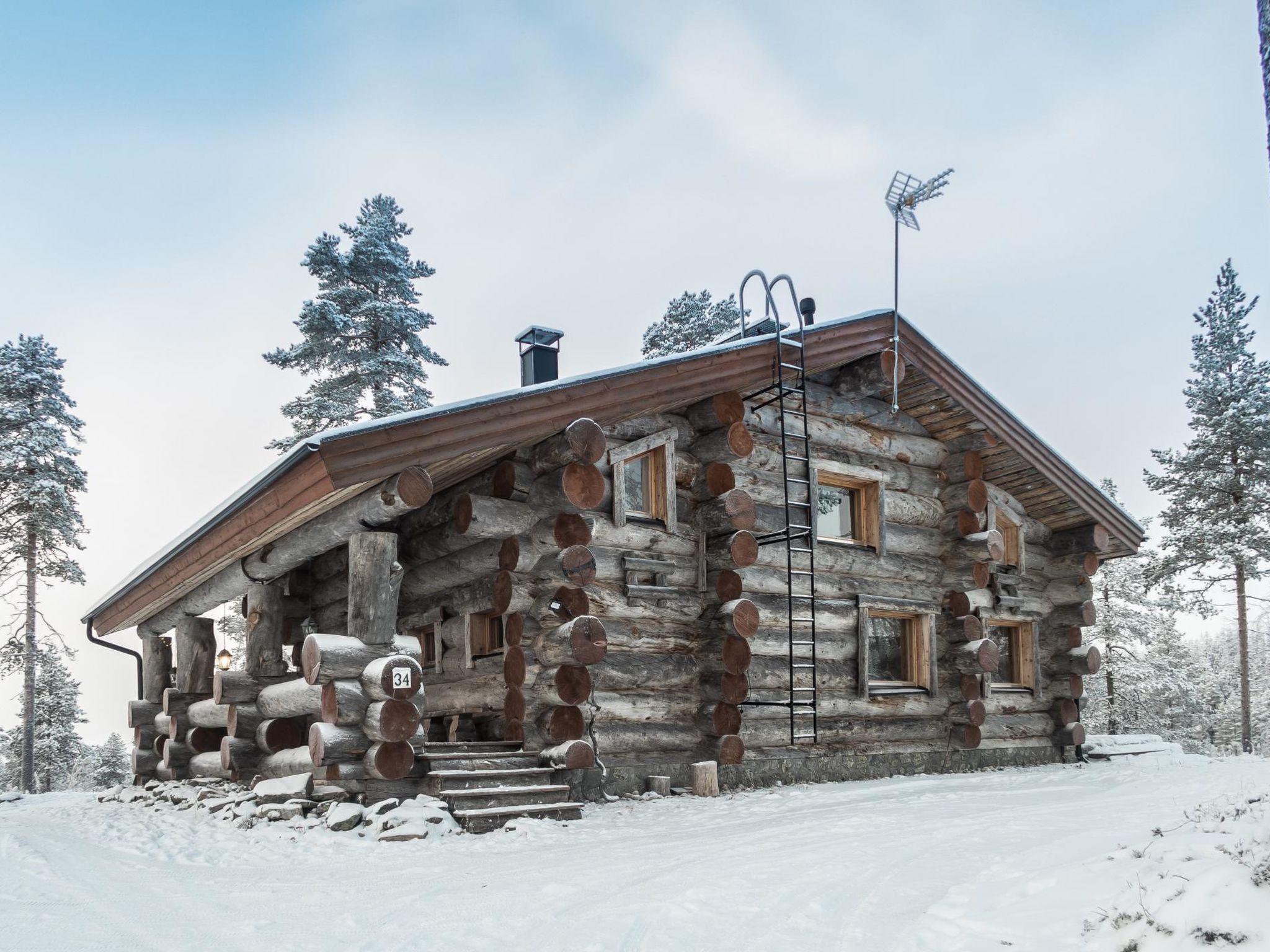 Foto 48 - Casa con 2 camere da letto a Kuusamo con sauna e vista sulle montagne