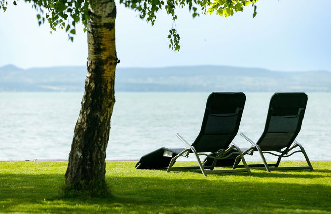 Apartamento de 2 quartos em Balatonlelle com jardim e terraço - Foto 27