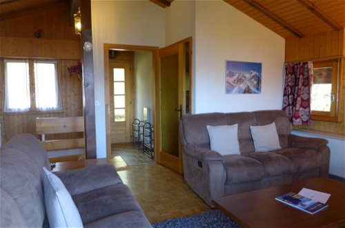 Foto 2 - Casa con 3 camere da letto a Crans-Montana con giardino e vista sulle montagne