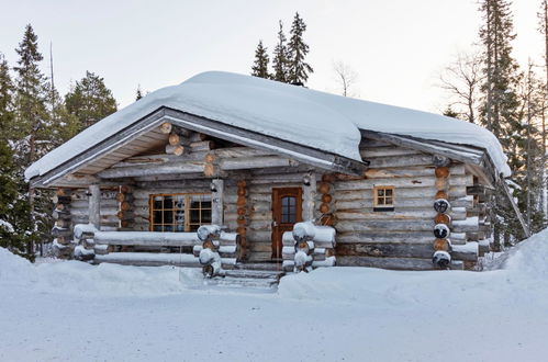 Foto 1 - Casa de 3 habitaciones en Kuusamo con sauna y vistas a la montaña