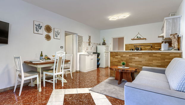 Apartment mit 2 Schlafzimmern in Kanfanar mit schwimmbad und garten - Foto 4