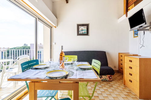 Foto 7 - Apartamento de 1 quarto em Agde com vistas do mar
