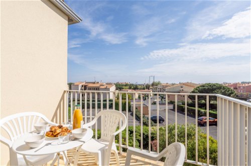 Foto 15 - Apartamento de 1 quarto em Agde com vistas do mar
