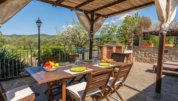 Haus mit 3 Schlafzimmern in Roccastrada mit schwimmbad und garten - Foto 2