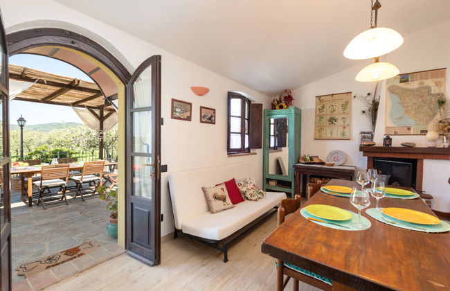 Casa de 3 quartos em Roccastrada com piscina e jardim - Foto 5