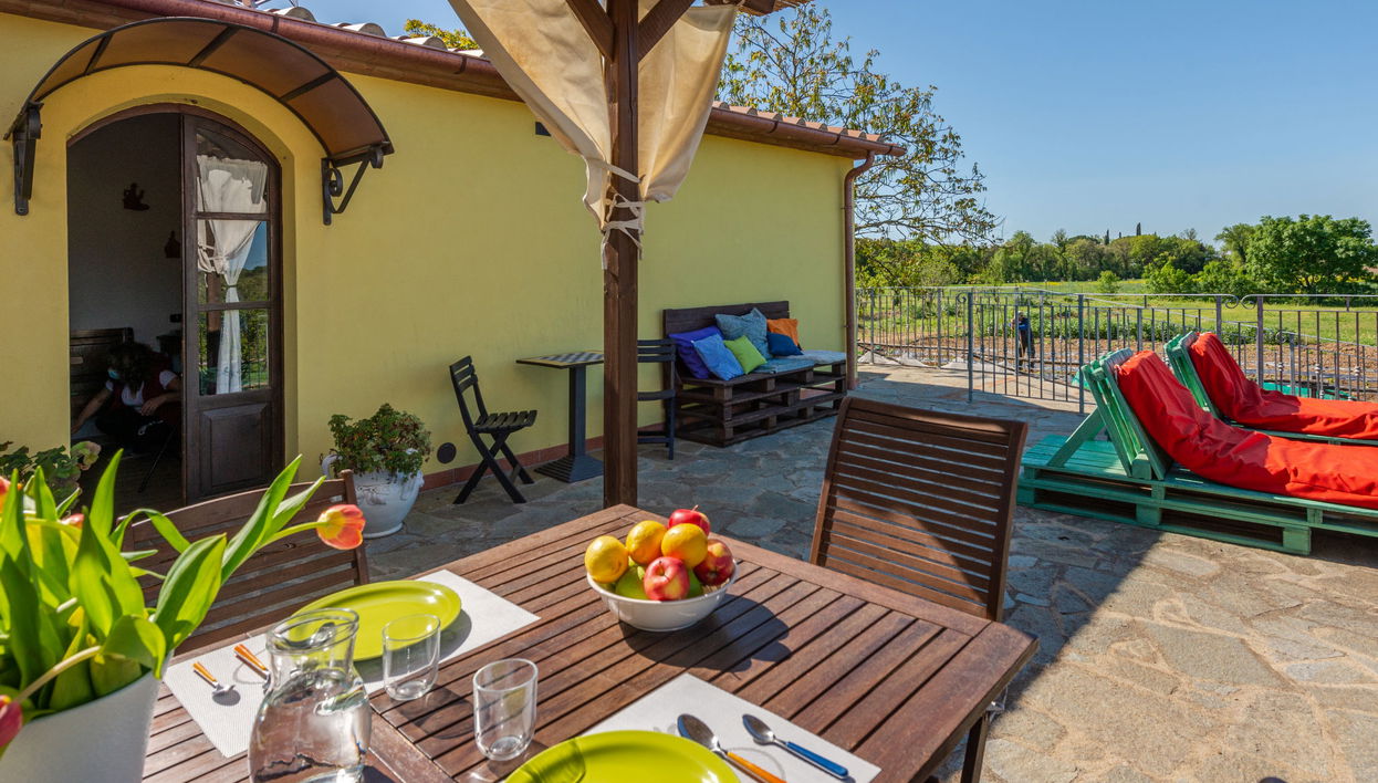 Haus mit 3 Schlafzimmern in Roccastrada mit schwimmbad und garten - Foto 1