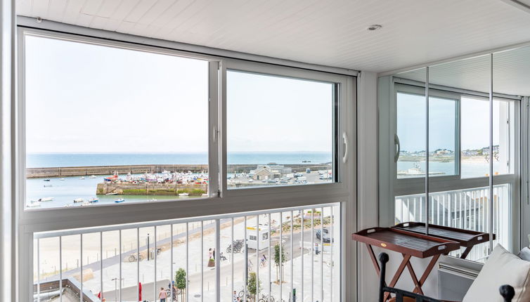 Foto 1 - Appartamento con 2 camere da letto a Quiberon con vista mare