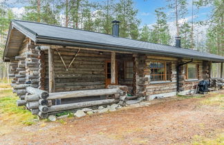 Foto 2 - Haus mit 1 Schlafzimmer in Pelkosenniemi mit sauna und blick auf die berge