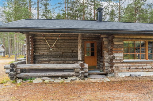 Foto 3 - Haus mit 1 Schlafzimmer in Pelkosenniemi mit sauna und blick auf die berge