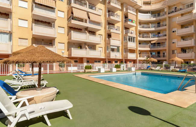 Apartamento de 3 quartos em Roquetas de Mar com piscina e jardim - Foto 15