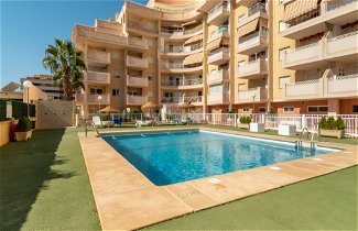 Foto 1 - Apartamento de 2 quartos em Roquetas de Mar com piscina e vistas do mar