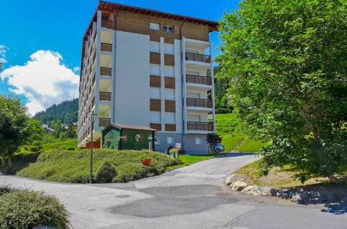 Foto 1 - Apartment mit 1 Schlafzimmer in Crans-Montana mit blick auf die berge