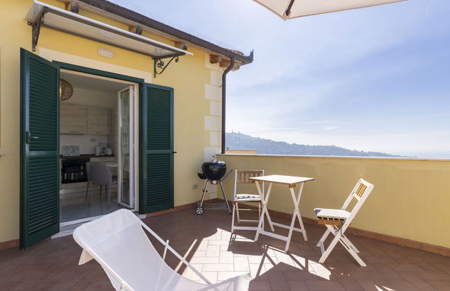 Apartamento de 1 quarto em San Bartolomeo al Mare com terraço - Foto 1