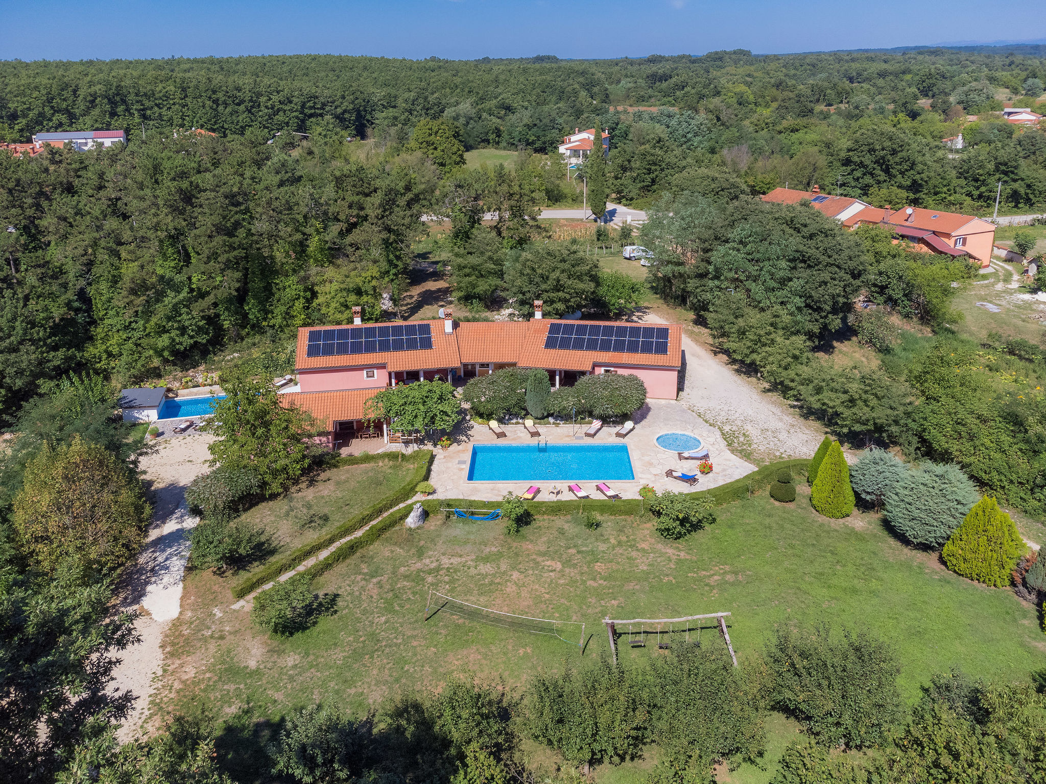 Foto 26 - Casa con 7 camere da letto a Žminj con piscina privata e vista mare