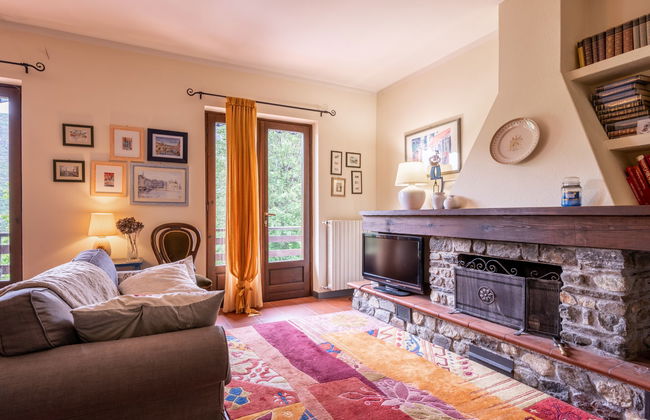 Casa de 2 quartos em Casale Corte Cerro com jardim e terraço - Foto 6