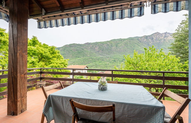 Casa de 2 quartos em Casale Corte Cerro com jardim e terraço - Foto 15