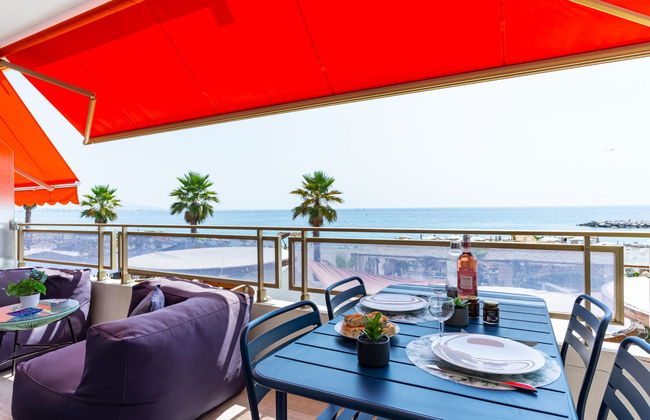 Apartamento de 1 quarto em Villeneuve-Loubet com jardim e terraço - Foto 1